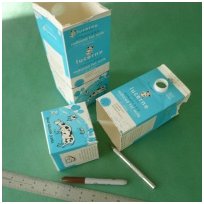 Кубики из молочных пакетов или пакетов из-под сока